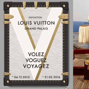 RARE Louis Vuitton Grand Palais Paris Poster NIB